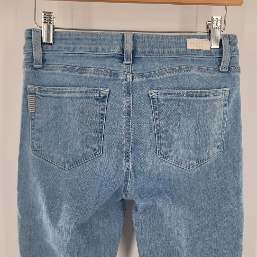 Paige Jeans Skyline Ankle Peg Size 26 Distressed - Picture 6 of 9